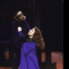 Actors Denzel Washington and Nancy Palk in a scene from the New York Shakespeare Festival's production of the play "Richard III" at the Delacorte Theatre in Central Park (New York)