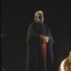 Actors (L-R) Herb Downer, Mariette Hartley and Richard Venture in a scene from the New York Shakespeare Festival production of the play "King John" at the Delacorte Theatre in Central Park (New York)