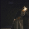 Actors Robin Moseley and Jay O. Sanders in a scene from the New York Shakespeare Festival production of the play "King John" at the Delacorte Theatre in Central Park (New York)