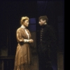 Actors Sally-Jane Heit and Brian Zoldessy in a scene from the Broadway play "The World of Sholom Aleichem." (New York)