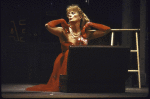 Actress Vanessa Redgrave in a scene from the Broadway production of the play "Orpheus Descending" (New York)
