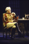 Actor Jason Robards in a scene from the Broadway production of the play "A Touch of the Poet" (New York)