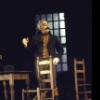 Actor Milo O'Shea in a scene from the Broadway production of the play "A Touch of the Poet" (New York)