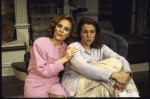 Actresses (L-R) Madeline Kahn and Frances McDormand in a scene from the Lincoln Center Theater production of the play "The Sisters Rosensweig" (New York)
