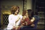 Actresses (L-R) Madeline Kahn and Frances McDormand in a scene from the Lincoln Center Theater production of the play "The Sisters Rosensweig" (New York)
