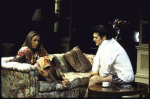 Actors Frances McDormand and John Vickery in a scene from the Lincoln Center Theater production of the play "The Sisters Rosensweig" (New York)