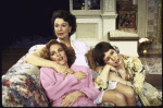 Actresses (L-R) Madeline Kahn, Jane Alexander and Christine Estabrook in a scene from the Broadway production of the play "The Sisters Rosensweig" (New York)