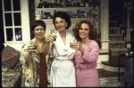Actresses (L-R) Christine Estabrook, Jane Alexander and Madeline Kahn in a publicity shot for the Broadway production of the play "The Sisters Rosensweig" (New York)