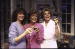Actresses (L-R) Joanne Camp, Linda Lavin and Michael Learned in a publicity shot for the replacement cast of the Broadway production of the play "The Sisters Rosensweig" (New York)