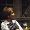 Actors Michael Learned and Hal Linden in a scene from the replacement cast of the Broadway production of the play "The Sisters Rosensweig" (New York)