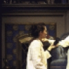 Actresses (L-R) Amy Ryan and Michael Learned in a scene from the replacement cast of the Broadway production of the play "The Sisters Rosensweig" (New York)