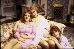 Actresses (L-R) Deborah Rush, Michael Learned and Jennifer Harmon in a scene from the replacement cast of the Broadway production of the play "The Sisters Rosensweig" (New York)