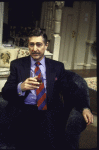 Actor Ian Stuart in a scene from touring production of the play "The Sisters Rosensweig" (Norfolk)