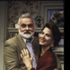 Actors Mariette Hartley and Charles Cioffi in a publicty shot for touring production of the play "The Sisters Rosensweig" (Norfolk)