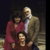 Actors Mariette Hartley (seated) with (L-R) Caroline Aaron and Charles Cioffi in a publicty shot for touring production of the play "The Sisters Rosensweig" (Norfolk)