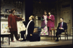 Actors (L-R) Mariette Hartley, Richard Frank, Joan McMurtrey, Caroline Aaron and Ian Stuart in a scene from touring production of the play "The Sisters Rosensweig" (Norfolk)