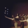 Actors (L-R) Penny White, Paula Kelly, Mary Frann, Avery Schreiber, Valerie Harper and Regina Baff in a scene from the Broadway entertainment "Ovid's Metamorphoses" (New York)