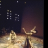 Actors Charles Bartlett and Paula Kelly in a scene from the Broadway entertainment "Ovid's Metamorphoses" (New York)