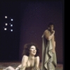 Actors (L-R) Penny White, Regina Baff and Hamid Hamilton Camp in a scene from the Broadway entertainment "Ovid's Metamorphoses" (New York)
