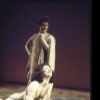 Actors (L-R) Penny White, Regina Baff and Hamid Hamilton Camp in a scene from the Broadway entertainment "Ovid's Metamorphoses" (New York)