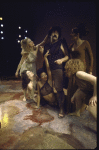 Actors (L-R) Penny White, Mary Frann, Paula Kelly, Avery Schreiber, Valerie Harper and Regina Baff in a scene from the Broadway entertainment "Ovid's Metamorphoses" (New York)