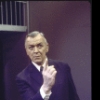 Actor Richard Goode in a scene from the Broadway musical "The Selling Of The President" (New York)