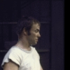 Actor Brad Sullivan in a scene from the Off-Broadway play "Small Craft Warnings" (New York)