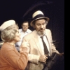 actors (L-R) Helena Carroll, Gene Fanning and David Hooks in a scene from the Off-Broadway play "Small Craft Warnings" (New York)