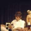 Actors (L-R) William Hickey, Helena Carroll and Brad Sullivan in a scene from the Off-Broadway play "Small Craft Warnings" (New York)