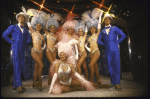 The cast in a production number from the ice show "Paradise on Ice" presented at the Sheraton (New York)