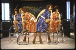 The cast in a production number from the ice show "Paradise on Ice" presented at the Sheraton (New York)