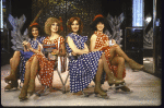 The cast in a production number from the ice show "Paradise on Ice" presented at the Sheraton (New York)