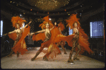 The cast in a production number from the ice show "Paradise on Ice" presented at the Sheraton (New York)