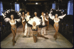 The cast in a production number from the ice show "Paradise on Ice" presented at the Sheraton (New York)