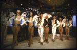 The cast in a production number from the ice show "Paradise on Ice" presented at the Sheraton (New York)
