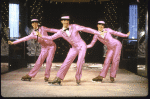 The cast in a production number from the ice show "Paradise on Ice" presented at the Sheraton (New York)