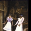 Actresses (L-R) Melba Moore and Rhetta Hughes in a scene from the SHOWTIME television network production of the musical "Purlie" (New York)