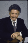 Producer Zev Bufman in a publicity shot  fr. the Broadway production of the play "Private Lives." (Boston)