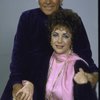 Actors Richard Burton & Elizabeth Taylor in a publicity shot  fr. the Broadway production of the play "Private Lives." (Boston)