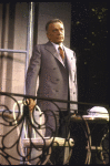 Actor Richard Burton in a scene fr. the Broadway production of the play "Private Lives." (New York)
