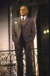 Actor Richard Burton in a scene fr. the Broadway production of the play "Private Lives." (New York)