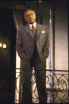 Actor Richard Burton in a scene fr. the Broadway production of the play "Private Lives." (New York)