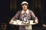 Actress Helena Carroll in a scene fr. the Broadway production of the play "Private Lives." (New York)