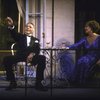 Actors Elizabeth Taylor & Richard Burton in a scene fr. the Broadway production of the play "Private Lives." (New York)