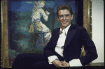 Actor William Atherton in a scene from the New York Shakespeare Festival production of the play "Rich And Famous" (New York)