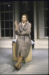 Actress Kate Nelligan in a scene from the New York Shakespeare Festival's production of the play "Plenty" (New York)