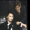 Actors Kate Nelligan and Edward Herrmann in a scene from the New York Shakespeare Festival's production of the play "Plenty" (New York)