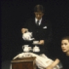 Actors (L-R) Edward Herrmann, Kate Nelligan, Ellen Parker and Madeleine Potter in a scene from the New York Shakespeare Festival's production of the play "Plenty" (New York)