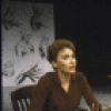 Actresses (L-R) Kate Nelligan, Johann Carlo and Ellen Parker in a scene from the New York Shakespeare Festival's production of the play "Plenty" (New York)