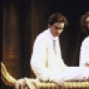 Actors Robert Sean Leonard and Elizabeth Ashley in a scene from the Playwrights Horizons' production of the play "When She Danced" (New York)